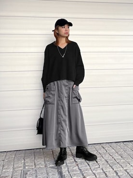 「STYLE DELI（スタイルデリ）のアイテム（アクセサリー）」を使った、STYELEDELIさん（レディース・157cm）の春コーディネート