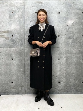 「STYLE DELI（スタイルデリ）のアイテム（ワンピース/ドレス）」を使った、STYELEDELIさん（レディース・157cm）の春コーディネート