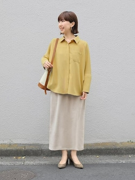 「STYLE DELI（スタイルデリ）のアイテム（アクセサリー）」を使った、STYELEDELIさん（レディース・153cm）の春コーディネート