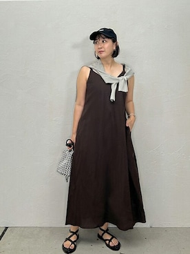 「STYLE DELI（スタイルデリ）のアイテム（ワンピース/ドレス）」を使った、STYELEDELIさん（レディース・156cm）の春コーディネート