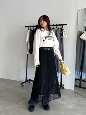 「STYLE DELI（スタイルデリ）のアイテム（パンツ）」を使った、STYELEDELIさん（レディース・157cm）の春コーディネート