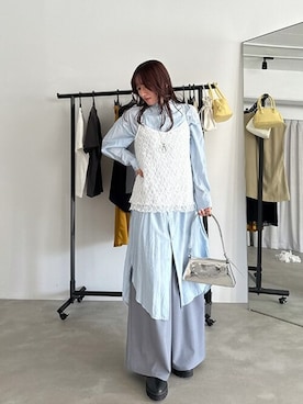 「STYLE DELI（スタイルデリ）のアイテム（アクセサリー）」を使った、STYELEDELIさん（レディース・157cm）の春コーディネート