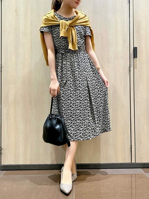 NEWYORKER_WOMENS(NEWYORKER WOMEN'S)|NEWYORKERのワンピースを使っ ドバイ選手権 New Yorker 半袖ワンピース ひざ丈ワンピース