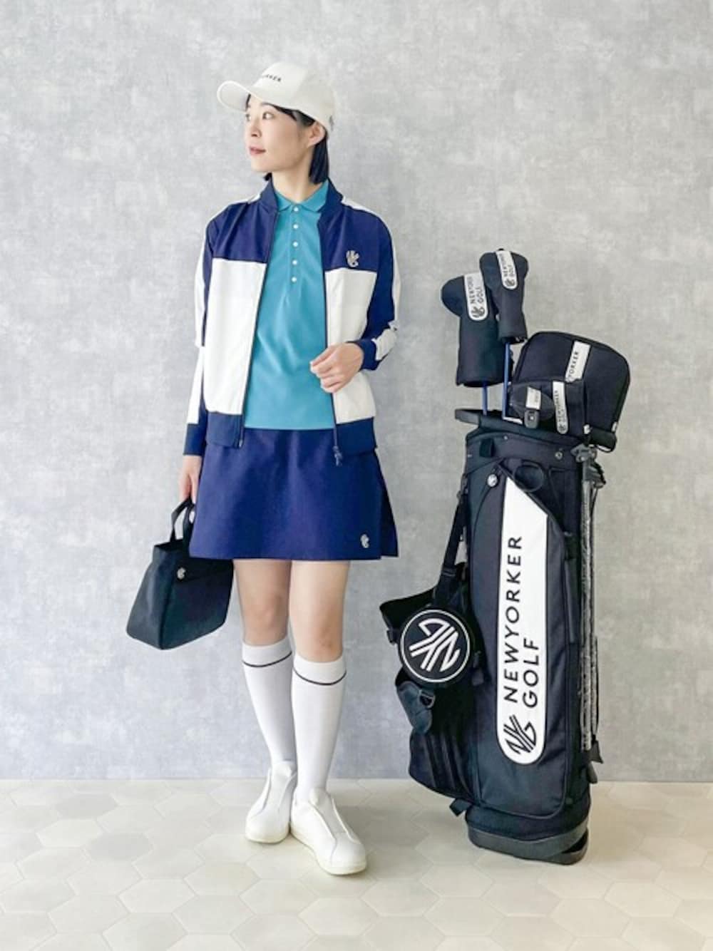 NEWYORKER_WOMENS(NEWYORKER)|NEWYORKER GOLFのその他アウターを使っ