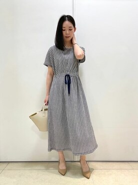 「着やせコーデ」｜NEWYORKER_WOMENSさん（レディース・154cm）の夏コーディネート