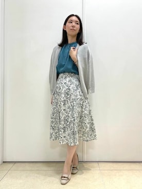 「着やせコーデ」｜NEWYORKER_WOMENSさん（レディース・154cm）の夏コーディネート