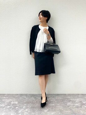 「着やせコーデ」｜NEWYORKER_WOMENSさん（レディース・167cm）の夏コーディネート