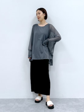 keicoさん（レディース・168cm）の夏コーディネート