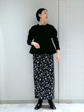 「A part by（アパートバイ）のアイテム」を使った、keicoさん（レディース・168cm）の秋コーディネート