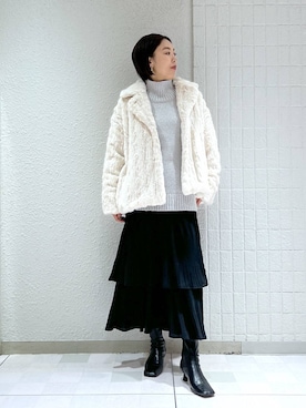 keicoさん(レディース・168cm)の冬コーディネート