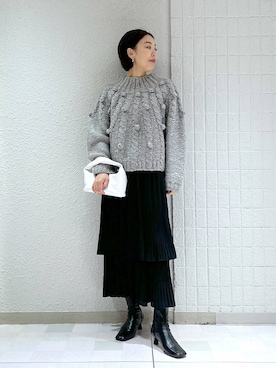 keicoさん（レディース・168cm）の冬コーディネート