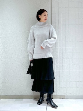 keicoさん（レディース・168cm）の冬コーディネート