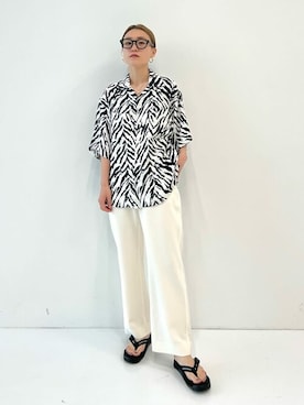 「beautiful people」｜Hitomi Wadaさん（レディース・157cm）の春コーディネート