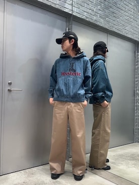 「HYSTERIC GLAMOUR（ヒステリックグラマー）のアイテム」を使った、KOUHEIさん（メンズ・172cm）の秋コーディネート