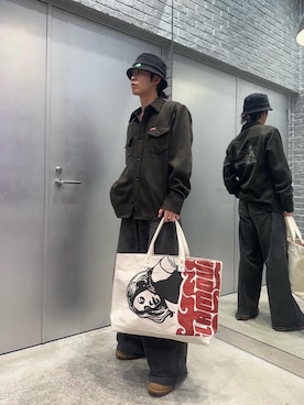 「HYSTERIC GLAMOUR（ヒステリックグラマー）のアイテム（シャツ/ブラウス）」を使った、KOUHEIさん（メンズ・172cm）の秋コーディネート