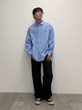 「U.S. POLO ASSN.（ユーエスポロアッスン）のアイテム」を使った、WEGOさん（メンズ・172cm）の春コーディネート