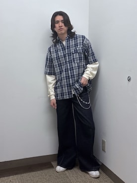 WEGOさん(メンズ・180cm)の春コーディネート