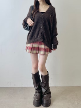 「PHILLY（フィリー）のアイテム」を使った、WEGOさん（レディース・160cm）の冬コーディネート