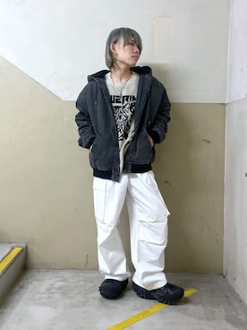 WEGOさん(メンズ・158cm)の冬コーディネート