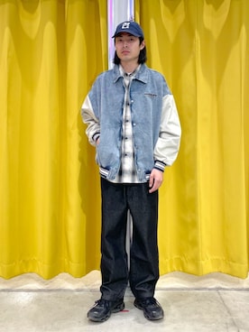 「WEGO（ウィゴー）のアイテム（ジャケット/アウター）」を使った、WEGOさん（メンズ・175cm）の春コーディネート