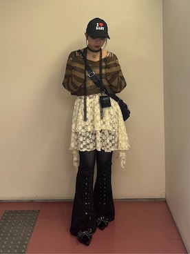 「アイテム（パンプス）」を使った、WEGOさん（レディース・162cm）の秋コーディネート