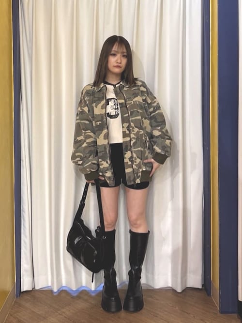 セール】エイジドカモフラフライトジャケット（ミリタリージャケット