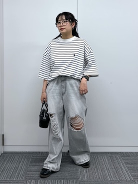 「WEGO（ウィゴー）のアイテム」を使った、WEGOさん（レディース・157cm）の夏コーディネート