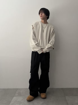 「LUCY（ルーシー）のアイテム」を使った、WEGOさん（メンズ・175cm）の冬コーディネート