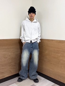 WEGOさん（メンズ・177cm）の冬コーディネート