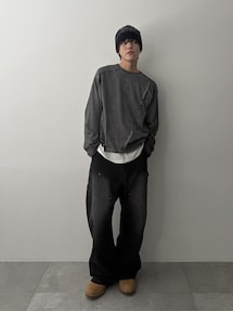 WEGO(WEGO STAFF)|WEGOのデニムパンツを使った参考コーディネート