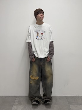 WEGOさん(メンズ・175cm)の春コーディネート