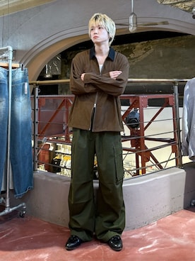 「WEGO（ウィゴー）のアイテム（ブルゾン）」を使った、WEGOさん（メンズ・168cm）の秋コーディネート