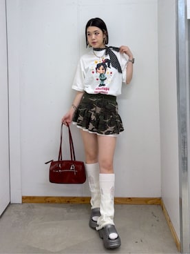 「WEGO（ウィゴー）のアイテム」を使った、WEGOさん（レディース・167cm）の夏コーディネート