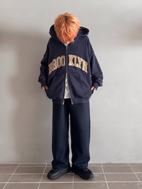 「WEGO（ウィゴー）のアイテム」を使った、WEGOさん（メンズ・163cm）の秋コーディネート