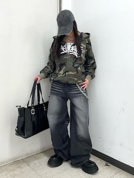 「dispark（ディスパーク）のアイテム」を使った、WEGOさん（レディース・145cm）の春コーディネート