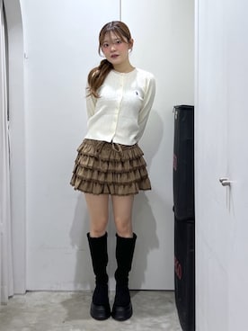 「PHILLY（フィリー）のアイテム」を使った、WEGOさん（レディース・160cm）の冬コーディネート