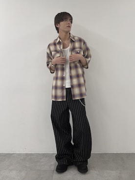 「WEGO（ウィゴー）のアイテム（トップス）」を使った、WEGOさん（メンズ・175cm）の春コーディネート