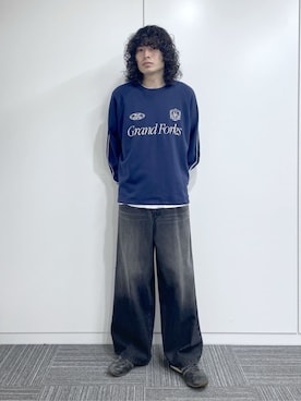 「WEGO（ウィゴー）のアイテム（パンツ）」を使った、WEGOさん（メンズ・175cm）の春コーディネート