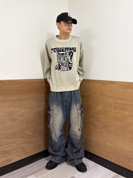 WEGOさん（メンズ・177cm）の冬コーディネート