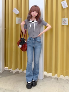 「WEGO（ウィゴー）のアイテム」を使った、WEGOさん（レディース・155cm）の夏コーディネート
