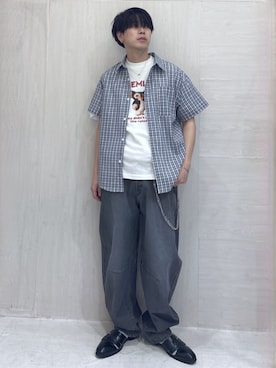 WEGOさん(メンズ・173cm)の夏コーディネート