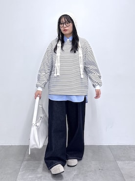 「WEGO（ウィゴー）のアイテム（シューズ）」を使った、WEGOさん（レディース・157cm）の春コーディネート