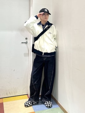 「WEGO（ウィゴー）のアイテム（バッグ）」を使った、WEGOさん（メンズ・172cm）の春コーディネート