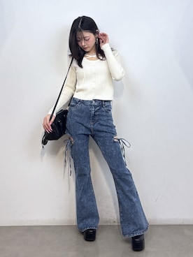 「WEGO（ウィゴー）のアイテム」を使った、WEGOさん（レディース・158cm）の冬コーディネート