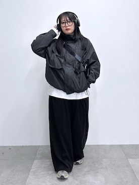 「WEGO（ウィゴー）のアイテム（ジャケット/アウター）」を使った、WEGOさん（レディース・157cm）の春コーディネート