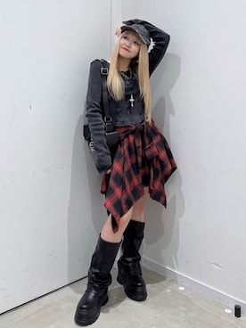 「Figments（フィグメンツ）のアイテム」を使った、WEGOさん（レディース・156cm）の秋コーディネート