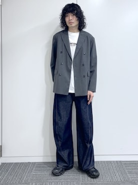 「LUCY（ルーシー）のアイテム」を使った、WEGOさん（メンズ・175cm）の春コーディネート