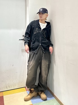 「WEGO（ウィゴー）のアイテム（パンツ）」を使った、WEGOさん（メンズ・172cm）の春コーディネート