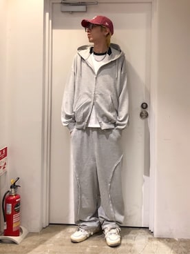「アイテム（トップス）」を使った、WEGOさん（メンズ・186cm）の秋コーディネート