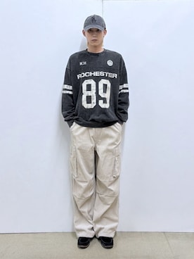 WEGOさん（メンズ・180cm）の冬コーディネート